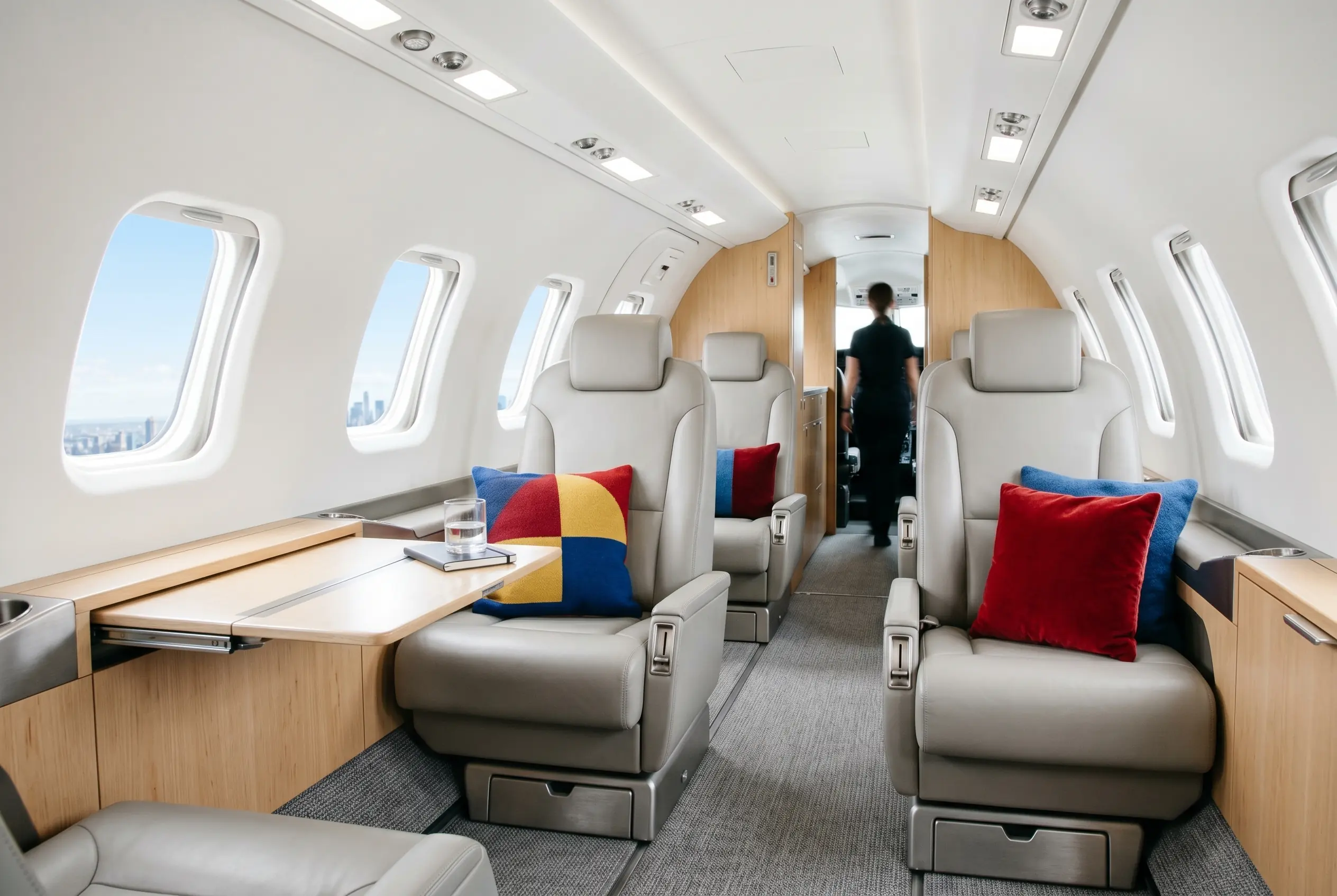 Cessna Citation M2 cabin for a New York to Miami charter