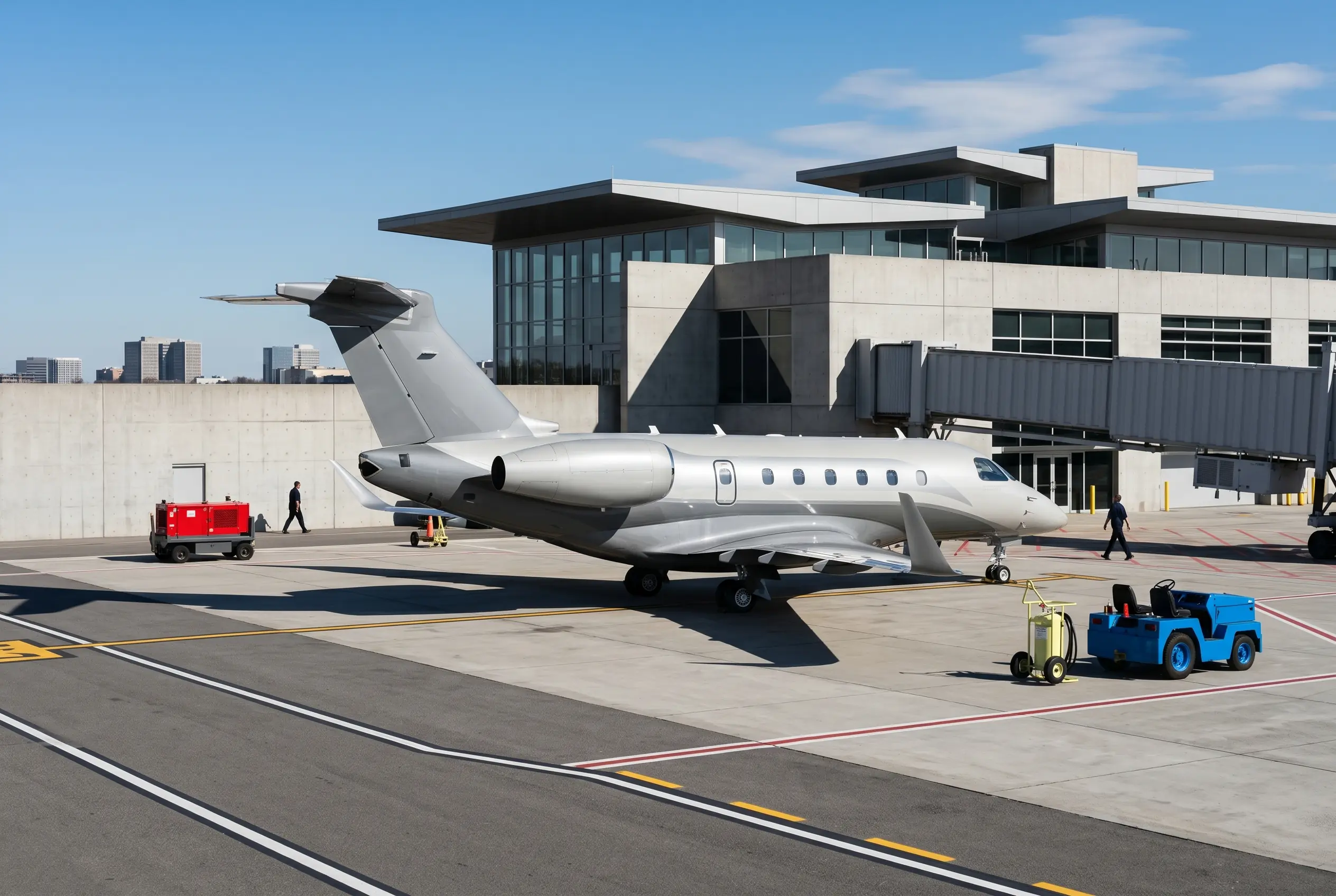 Praetor 500 Embraer Praetor 500 on a private ramp before a New York to Miami flight